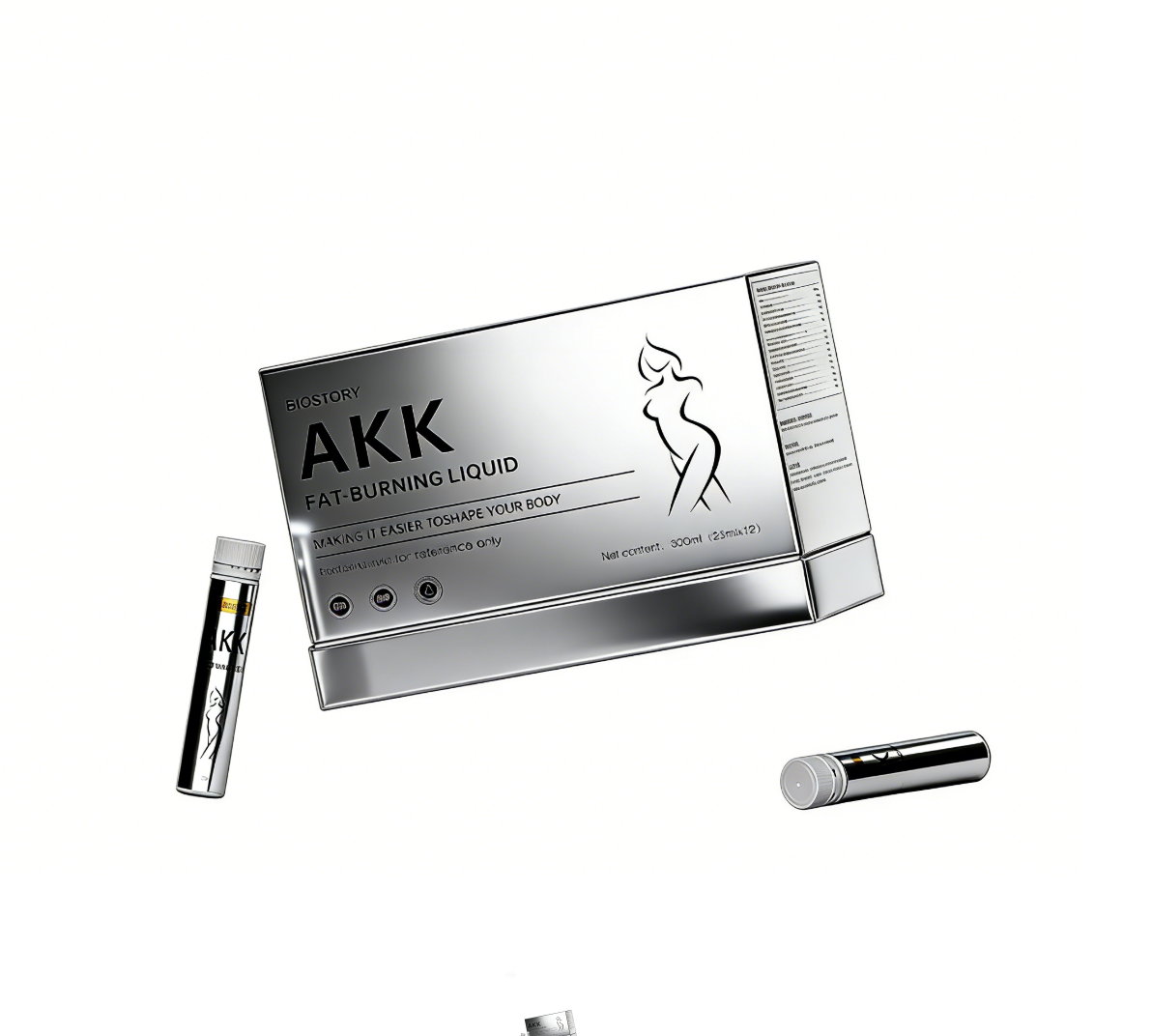 AKK Fat-Burning Liquid | Advanced Body Shaping Solution for a Sculpted Silhouette(Taste the portion)